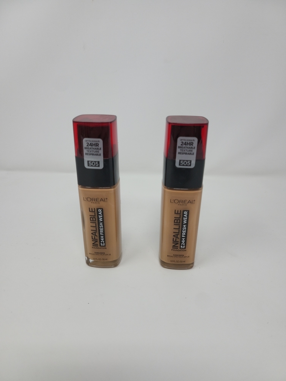 L'Oreal Infallible 24HR Fresh Wear Foundation - Red Cap, Toffee 505